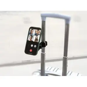 CANYON Magnetic travel holder OnGrip 11 — magnetic clip mount, Black, compact travel phone mount