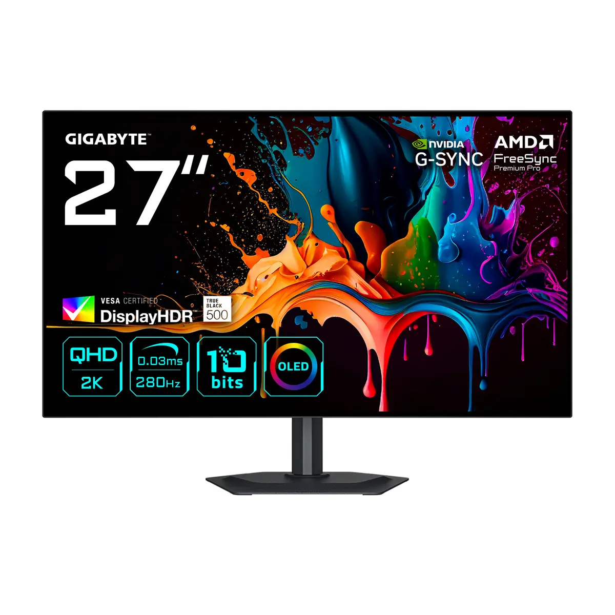 GIGABYTE MO27Q28G 27" OLED QHD Spēļu