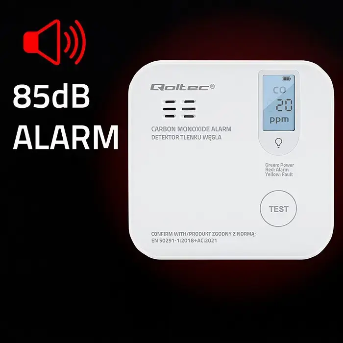 Carbon monoxide sensor QOLTEC 52577 Photo 5