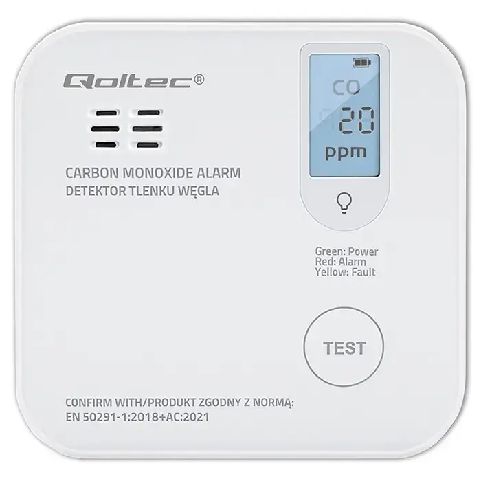 Carbon monoxide sensor QOLTEC 52577 Photo 7