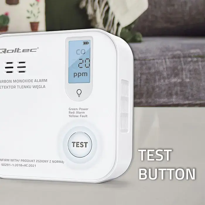 Carbon monoxide sensor QOLTEC 52577 Photo 9