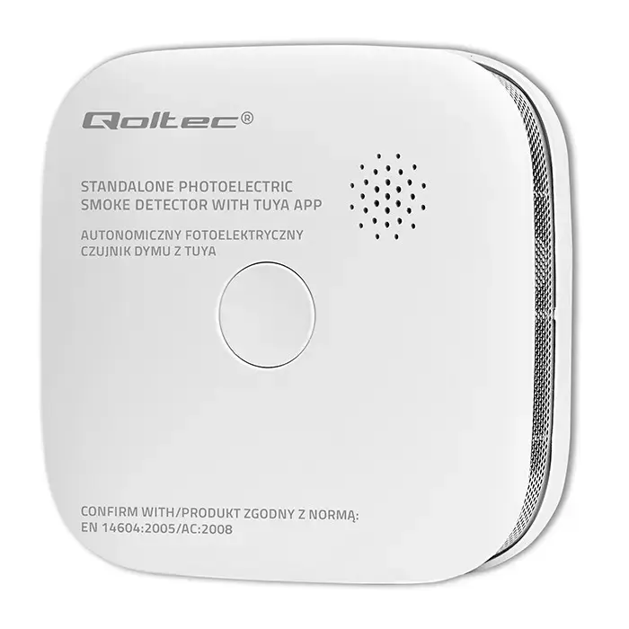 Smoke detector QOLTEC 52579 Tuya WiFi LED Photo 7