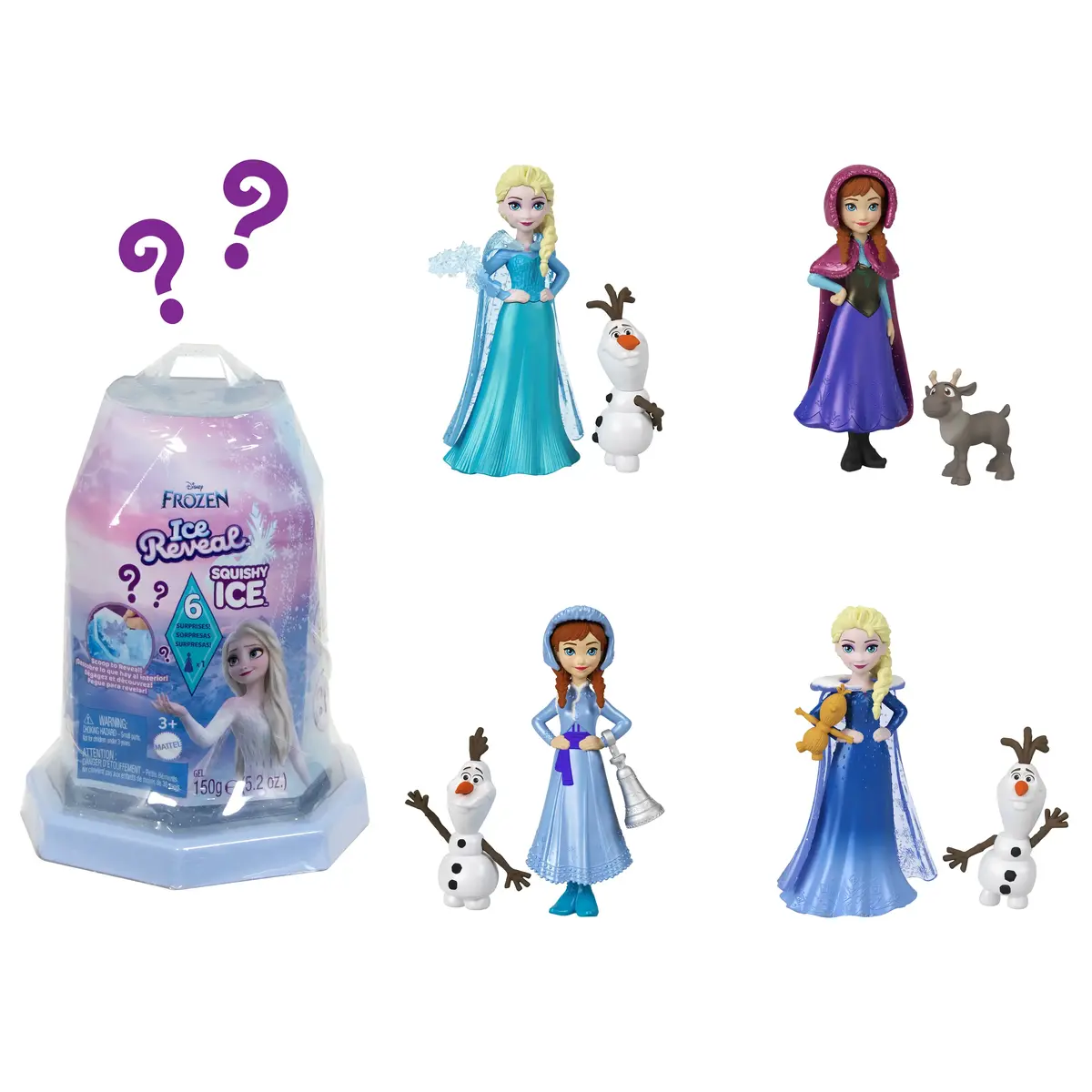 Mini lelle Disney Frozen ICE REVEAL asortiments Photo 2