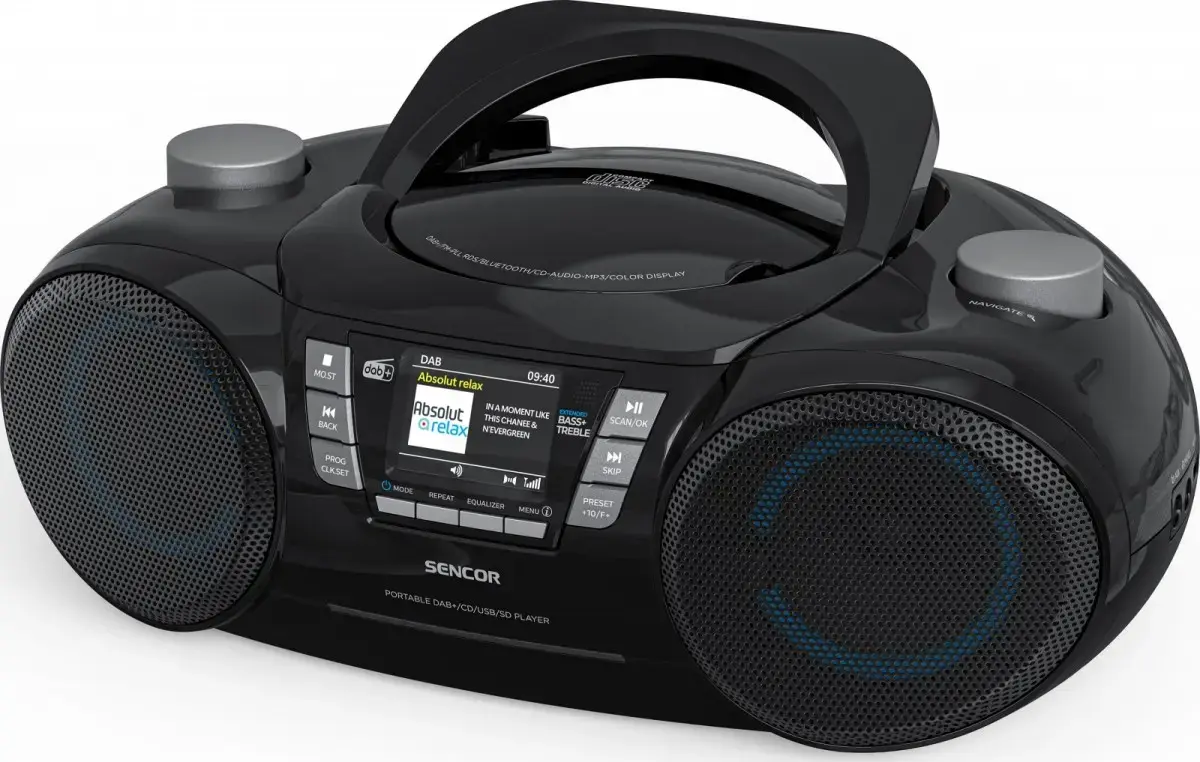 SENCOR SPT 6510DB portable DAB+ CD/MP3/Bluetooth player Photo 2