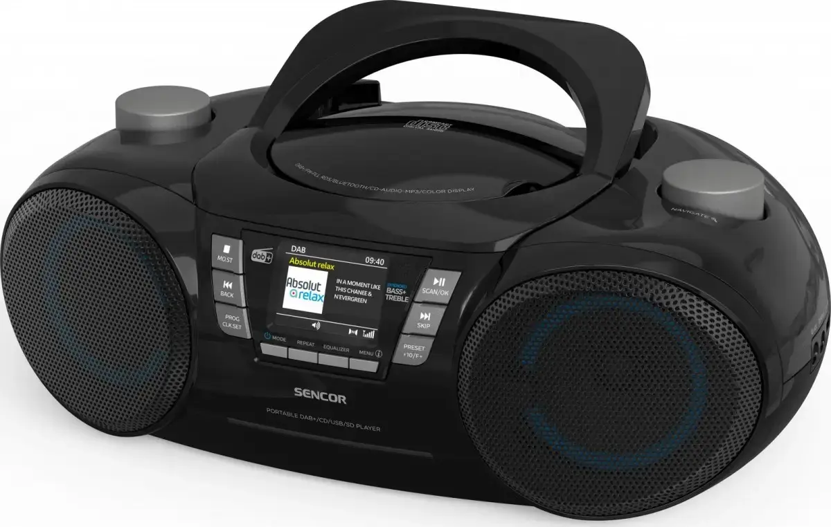 SENCOR SPT 6510DB portable DAB+ CD/MP3/Bluetooth player Photo 5