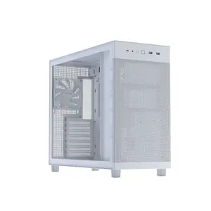 PC case ASUS PRIME AP303 TG White — ATX/Micro-ATX/Mini-ITX, tempered glass, USB-C, 360 mm GPU support