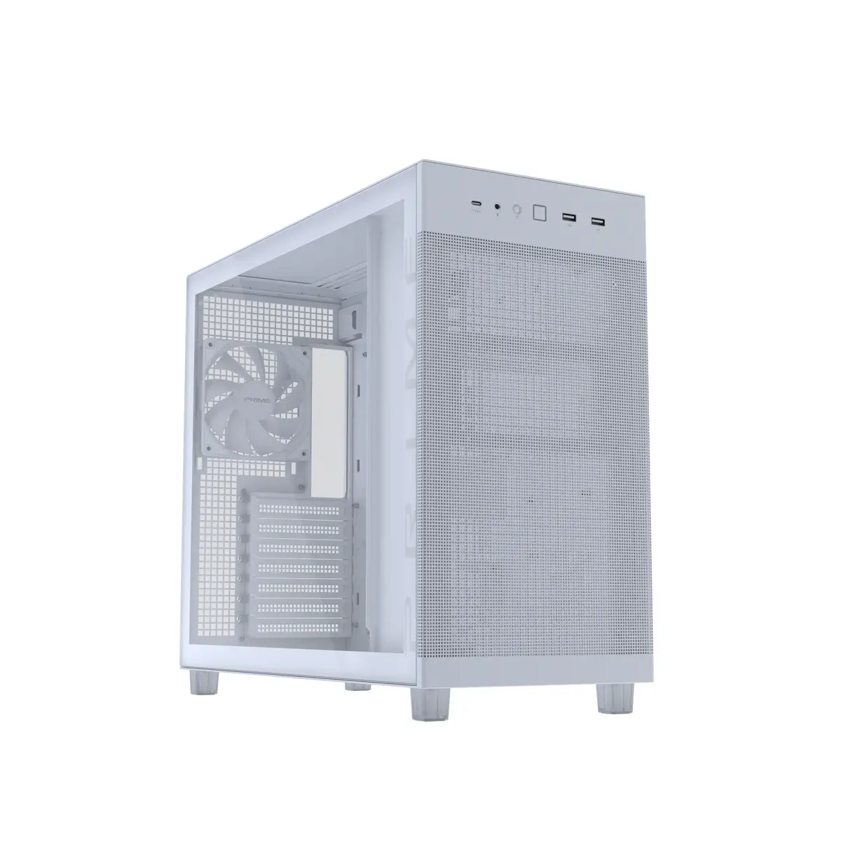 Корпус ASUS PRIME AP303 TG White Photo 2