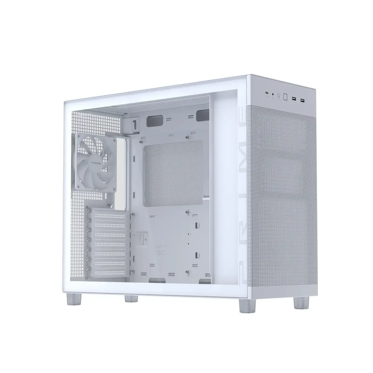 Корпус ASUS PRIME AP303 TG White Photo 3