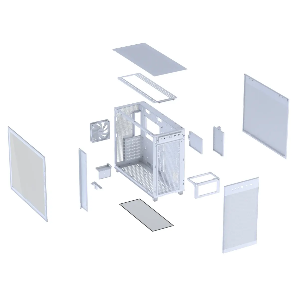 Корпус ASUS PRIME AP303 TG White Photo 14