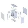 Корпус ASUS PRIME AP303 TG White Photo 14