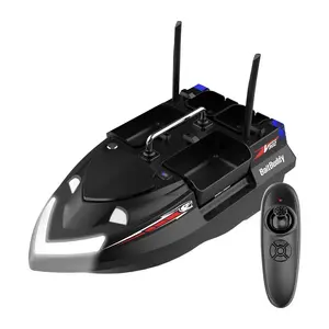 Прикормочный катер Flytec V802 с аккумулятором 12000 мАч, чёрный