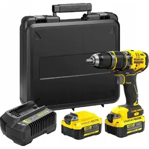 Hammer drill driver Black & Decker SFMCD721M2K-QW 18V brushless with 4.0Ah Li‑Ion battery