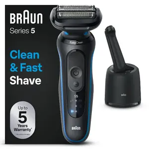 Бритва Braun Series 5 52-B7000cc Сеточная Черная Аккумулятор Литий-Ион