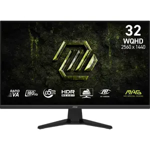 Monitors MSI MAG 325QF E18V 31.5" Wide Quad HD LED 2560 x 1440