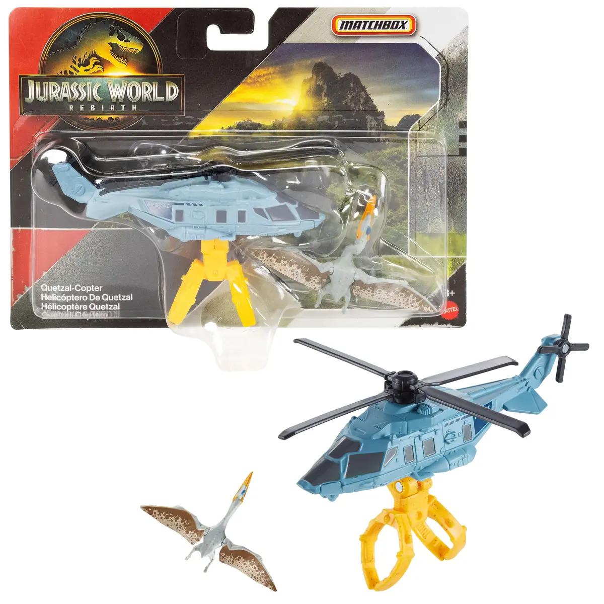 Грузовик Mattel Jurassic World Matchbox Транспортировщик Дино Photo 4