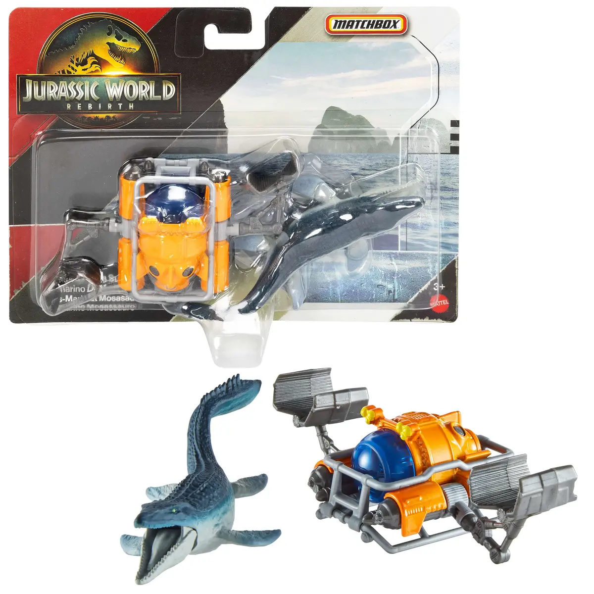 Грузовик Mattel Jurassic World Matchbox Транспортировщик Дино Photo 5