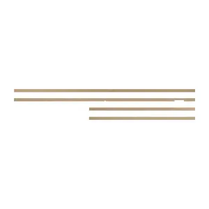 Frame Samsung 65” Customisable Frame White Bezel 2025 Teak Beige 165.1 cm