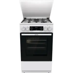 Virtuves plīts Gorenje GK5C63WH — plīts virsma un cepeškrāsns
