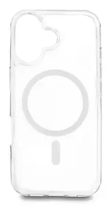 Protective Case for iPhone 17 by DELOCK — Cover, MagSafe compatible, transparent white, fits up to 16 cm (6.3") screen