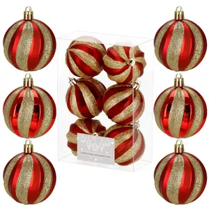Springos CA1400 Christmas Tree Decoration Set, 6 Pieces