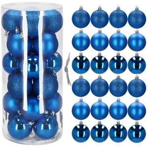 Springos CA0086 Christmas Tree Decoration Set, 24 Pieces