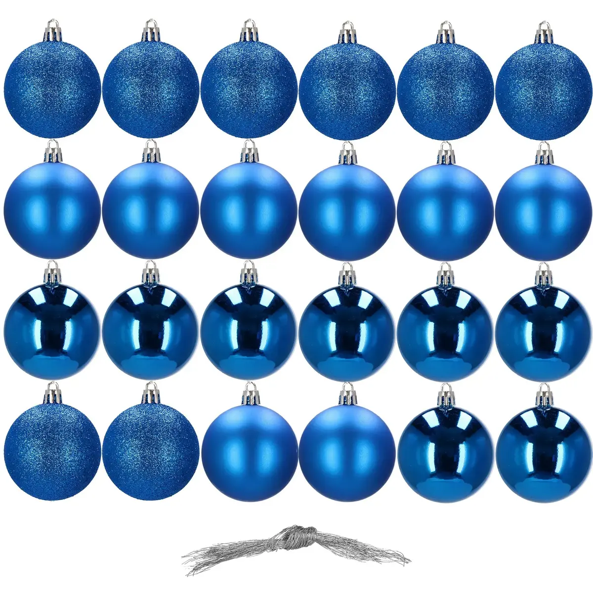 Springos CA0086 Christmas Tree Decoration Set (24 pcs) Photo 3