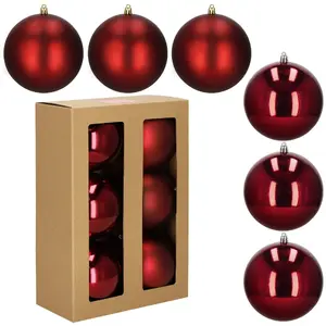 Springos CA0988 Christmas Tree Decoration Set, 6 Pieces