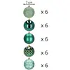 Springos CA1411 Christmas Tree Decoration Set - 30 Pieces Photo 10
