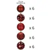 Springos CA1412 Christmas Tree Decoration Set - 30 Pieces Photo 10