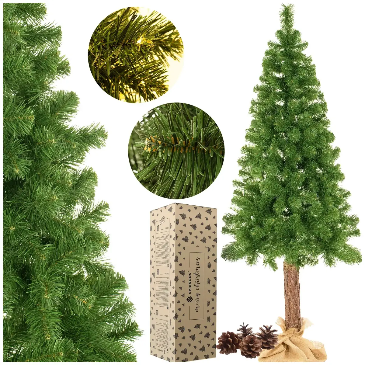 Springos CT0263 Artificial Fir Christmas Tree 180 cm Photo 10