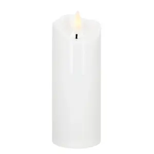 LED candle Springos HA7551 — battery-powered decorative light, size 12.5 x 5 cm