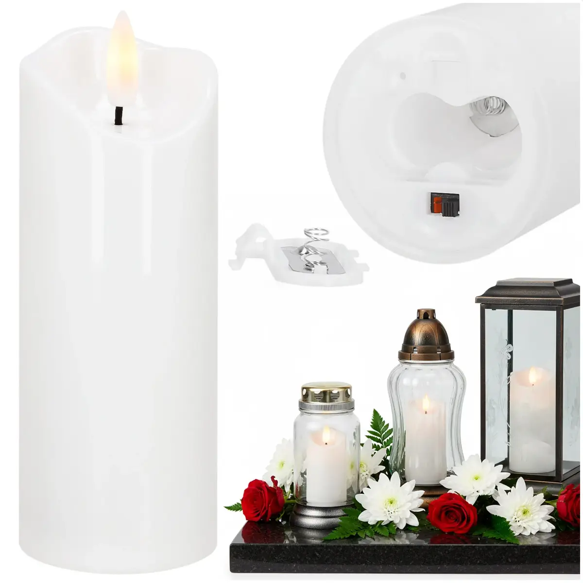 LED candle Springos HA7551 Photo 3