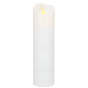 LED candle Springos HA7556, 17.5 x 5 cm — battery-operated decorative candle