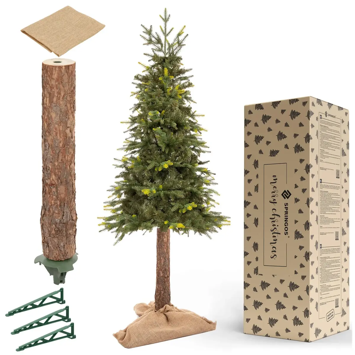 Springos CT0200 Artificial Tree 220 cm Photo 2