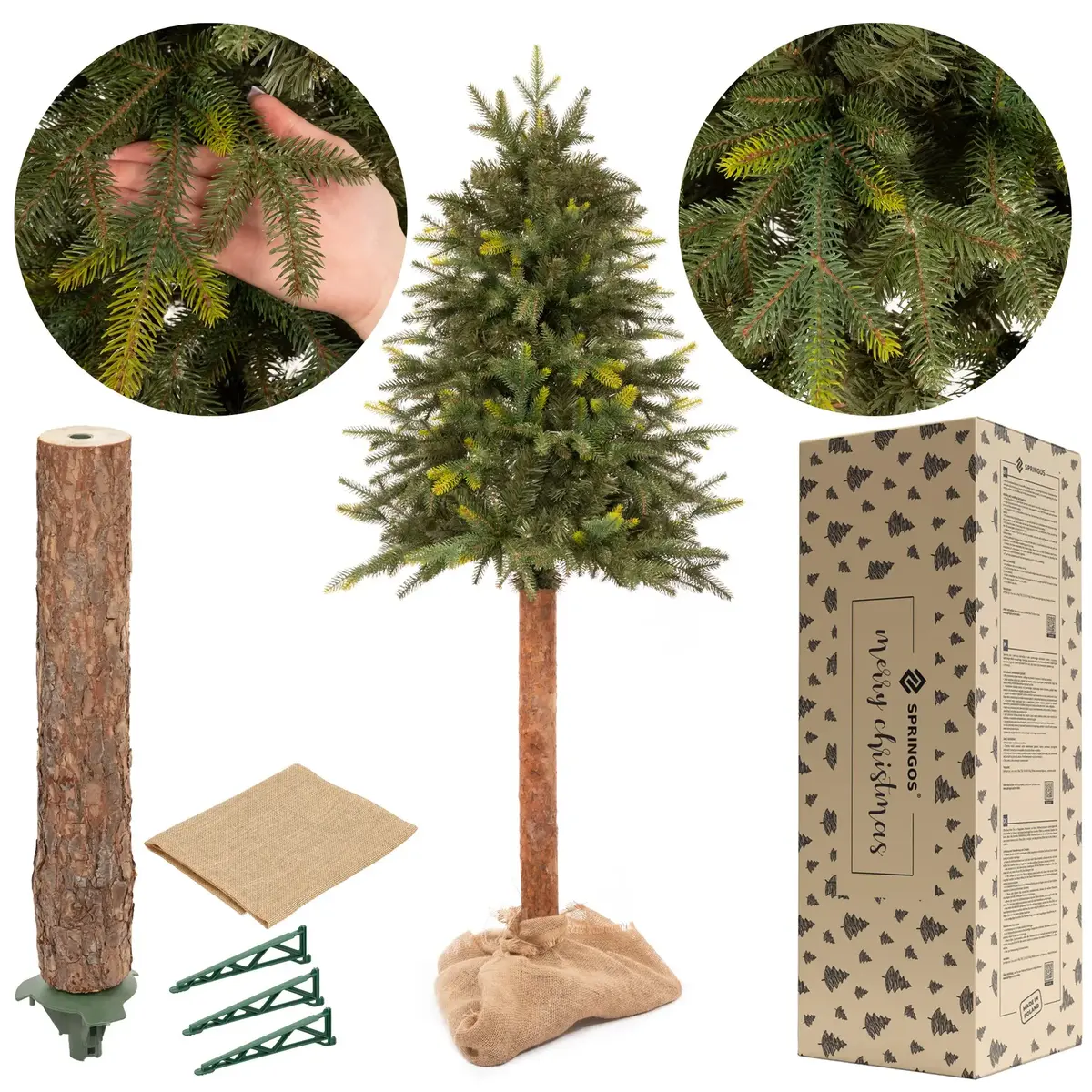 Springos CT0198 Artificial Christmas Tree 150 cm Photo 2