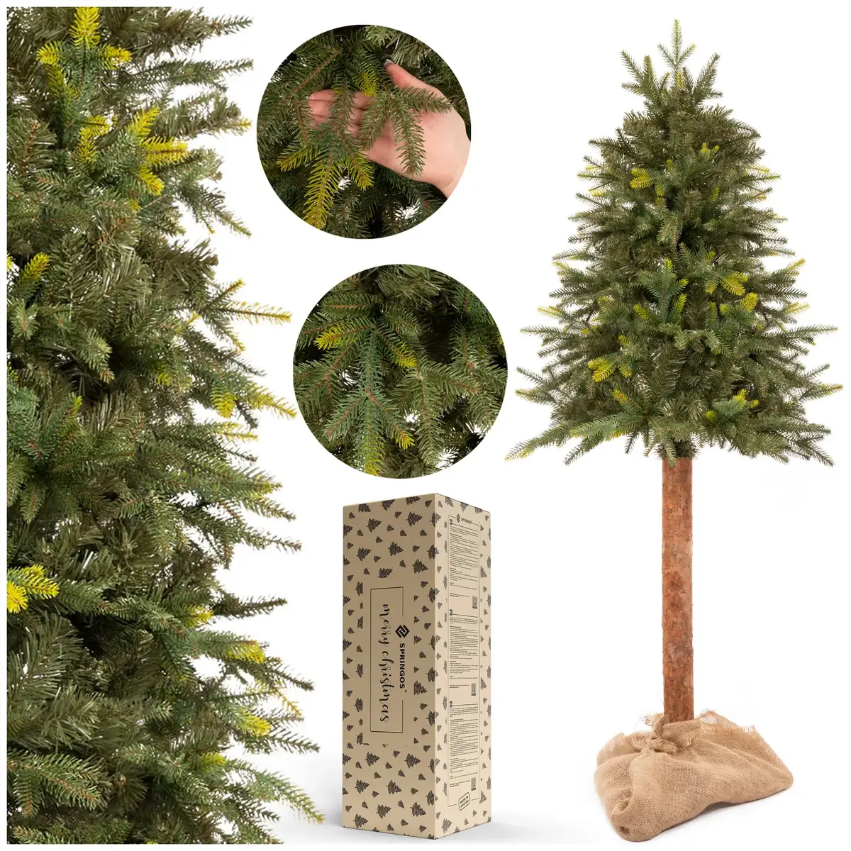 Springos CT0198 Artificial Christmas Tree 150 cm Photo 3