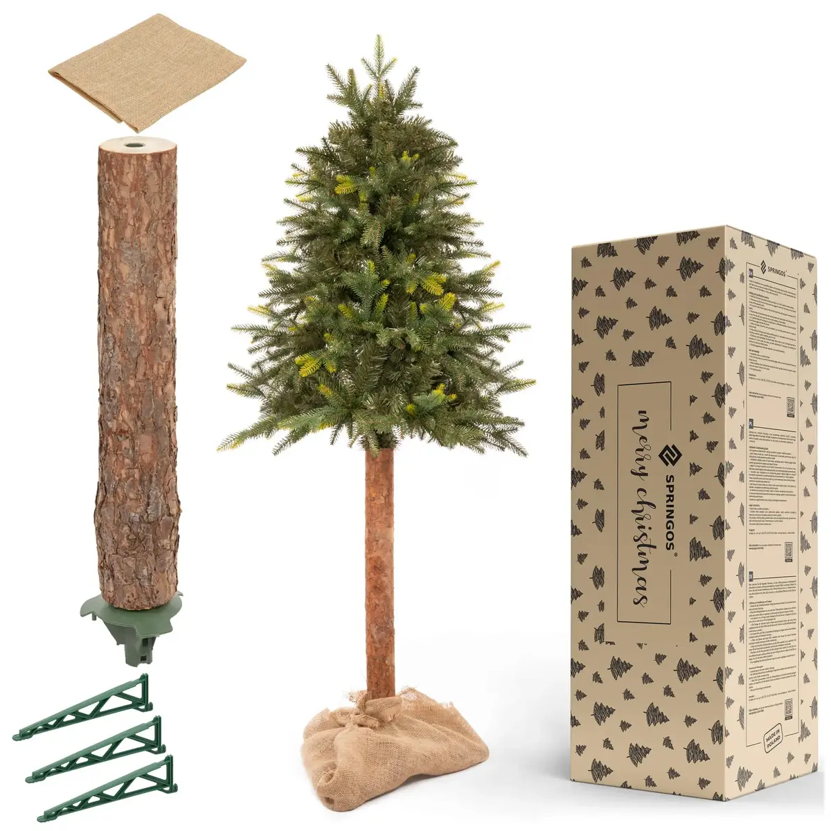 Springos CT0198 Artificial Christmas Tree 150 cm Photo 8