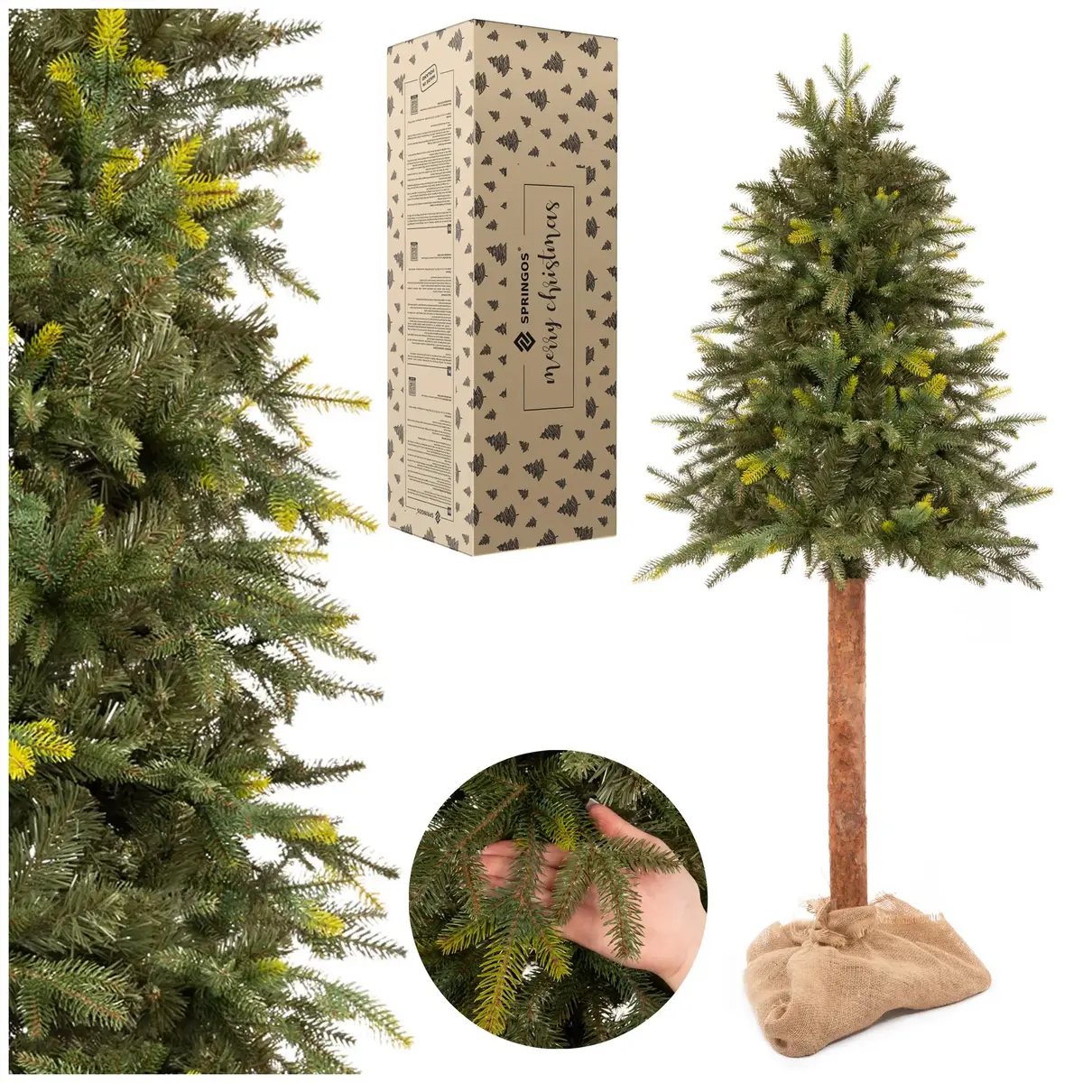 Springos CT0198 Artificial Christmas Tree 150 cm Photo 9