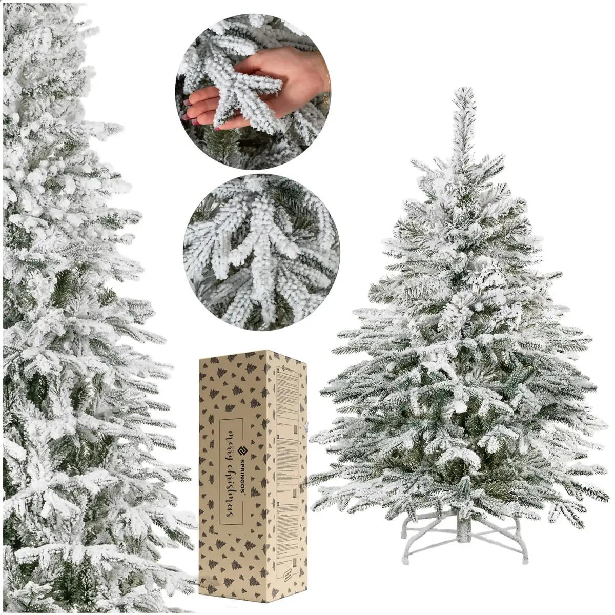 Springos CT0222 LUX Artificial Christmas Tree 120 cm Photo 5