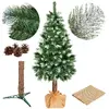 Springos CT0262 Diamond Artificial Christmas Tree 220 cm Photo 7