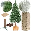 Springos CT0262 Diamond Artificial Christmas Tree 220 cm Photo 8