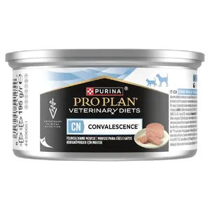 Wet recovery diet for cats and dogs Purina Pro Plan Veterinary Diets CN Convalescence 195 g — fish, 77% moisture, 10.8% protein, 7.4% fat