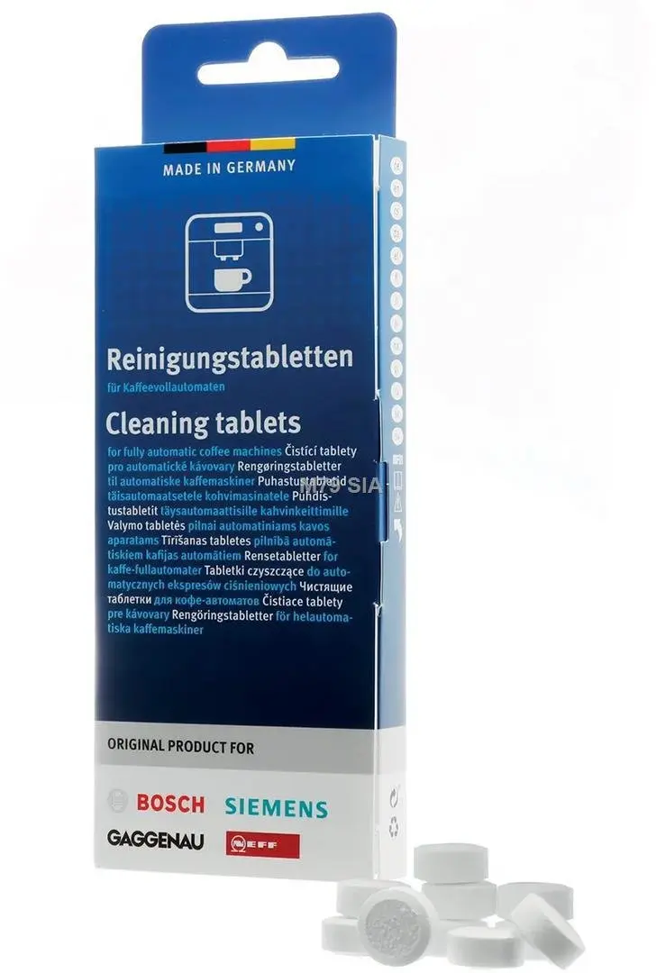 Tīrīšanas tablete kafijas automātiem Bosch 00312504
