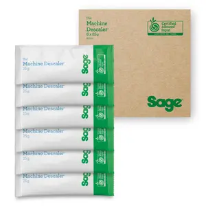 Descaler Powder Sage the Machine Descale x6 25g Coffee Makers