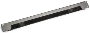 Kabeļu organizators ProBase 1U CO-Brush-1U putekļu aizsardzības birste 19" skapim