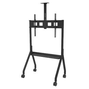Peerless Paramount grīdas statīvs melns 75 collas 68 kg