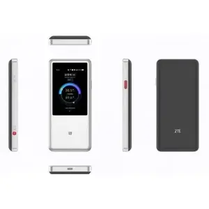 Wireless router ZTE U60 Pro Dual Band Wi‑Fi 802.11ac, 3600 Mbit/s, 10000 mAh battery, white, internal antennas