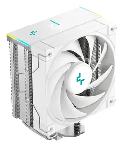 Air cooler DeepCool AK400 Digital SE WH, 120 mm fan, 4 heat pipes, compatible with LGA115x/1200/1700 and AM4/AM5, white