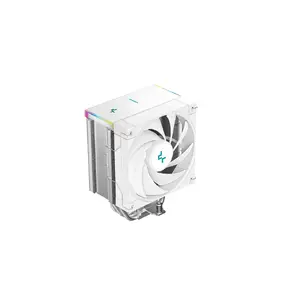 Air cooler DeepCool AK500S Digital SE — 5 heat pipes, 120 mm FDB fan, PWM, multi-LED, white, supports Intel LGA1150 and AMD sockets