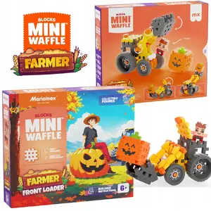 Игрушечный конструктор Marioinex Mini Waffle Farmer Koparka — 50 деталей